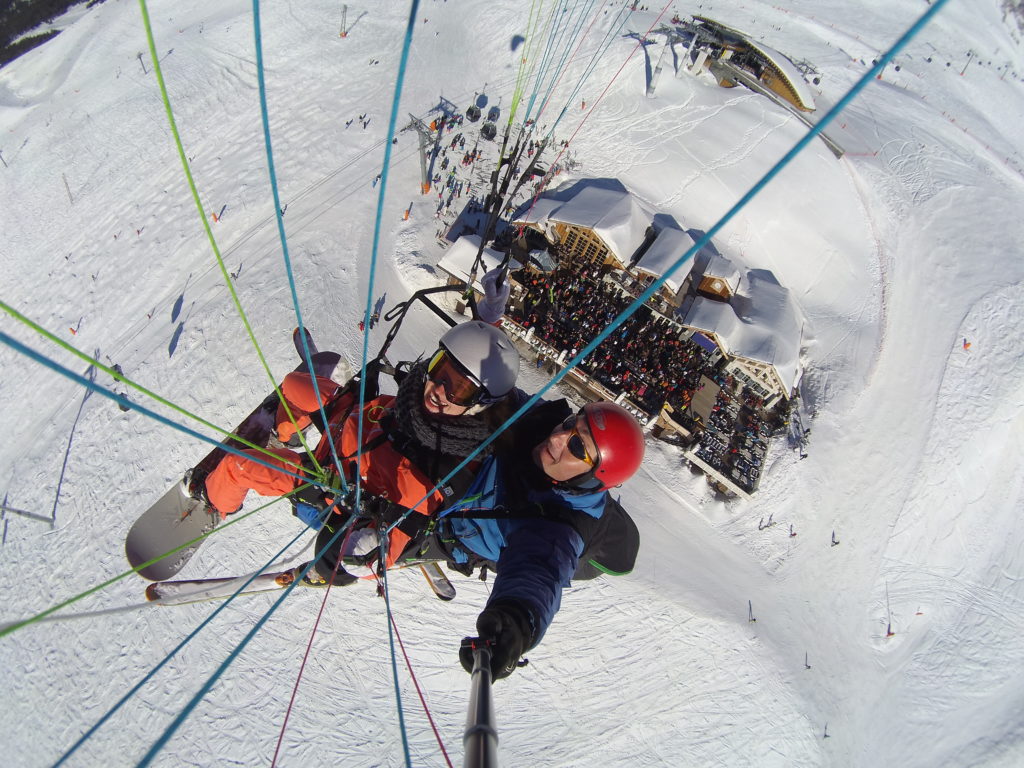 parapente 3vallees